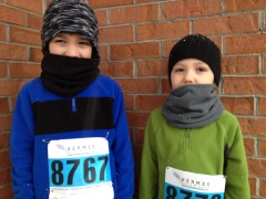 All bundled up and ready to run!